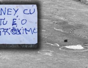 Bilhete macabro revela alvo de Facção no bairro Mutirão: "Ney, tu é o próximo"