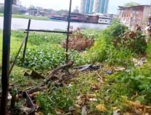 Homem é tortur4do e mort0 com 14 t1ros na beira de Igarapé no bairro Glória