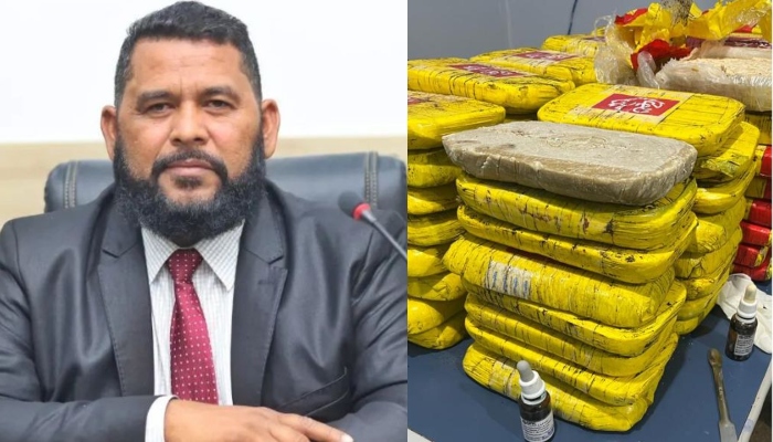 Vereador de Coari, Nelson do Caminhão é preso com 95 kg de drogas