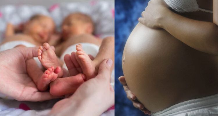 Mulher dá à luz gêmeas sem saber de gravidez e uma das bebês cai na priv4da