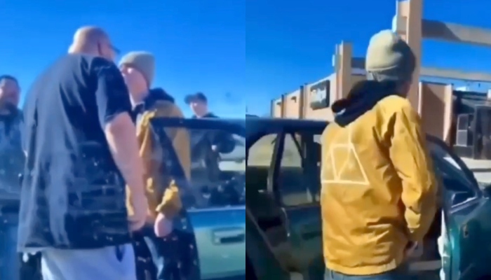 Valentão não imaginava que garoto de 16 anos ia puxar pist0la e meter os b4laços; veja vídeo