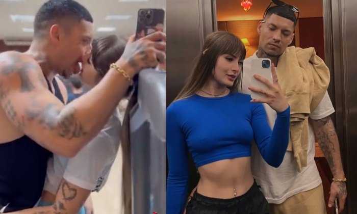 “Mão na r4ba e língua na g0ela”: Filipe Ret divulga vídeo picante com amazonense Aghata Sá; veja