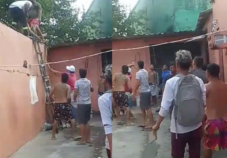 “Chega de roubar trabalhador”: lalau pega ‘senhora peia’ de moradores no Cidade de Deus; veja