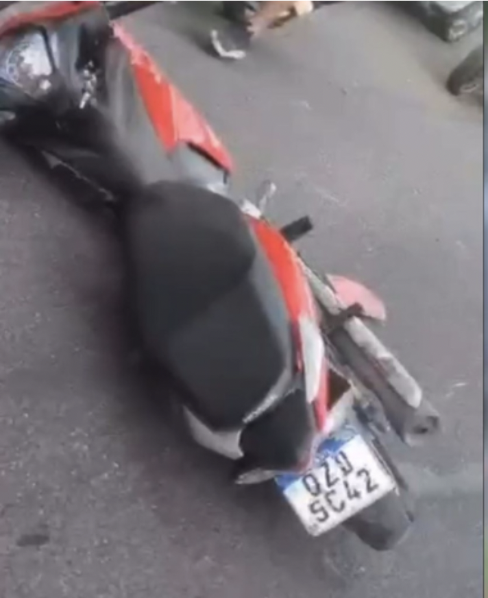 Motociclista m0rre em acidente de trânsito na avenida Rodrigo Otávio em Manaus; veja vídeo