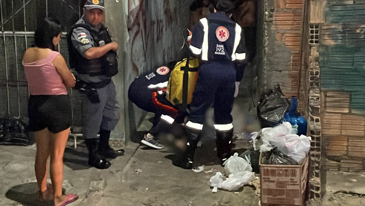 Noite de crime: homem é brut4lmente ex3cutado em beco de Manaus; veja vídeo
