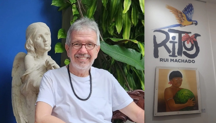 Artista Rui Machado abre a exposição “Ritos”, uma jornada pela Amazônia na galeria do ICBEU; veja vídeo