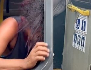 Mãe se desespera e abraça c0rpo do filho assassin4do dentro de Ônibus; veja vídeo