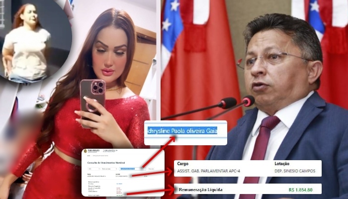 Blogueira presa acusada de liderar arrastão no Vieiralves, Paola Gaia faz parte do gabinete de Sinésio Campos