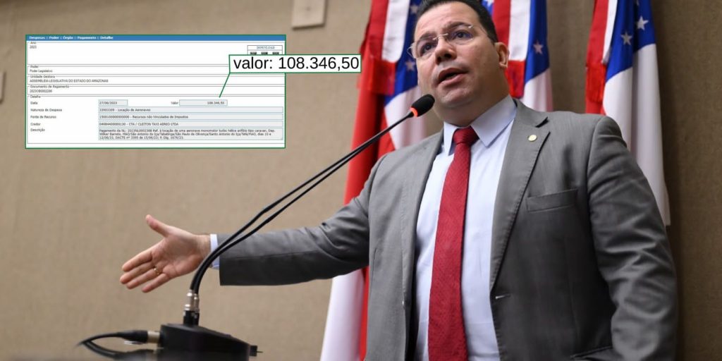 Viagem de Wilker Barreto para o interior do AM custou mais de R$100 mil aos cofres públicos