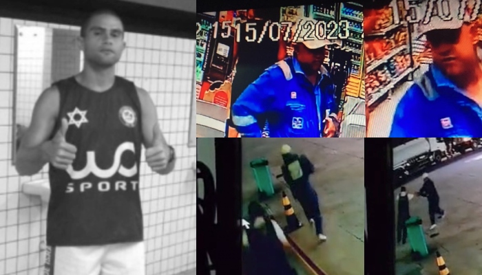 Veja momento em que vigilante de posto de Gasolina é ass4ssinado por criminoso em Manaus; veja vídeo