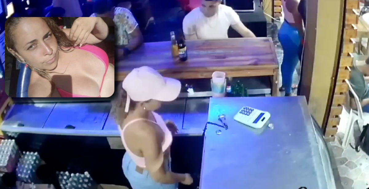 Mulher é execut4da a s4ngue frio enquanto trabalhava em bar; veja vídeo