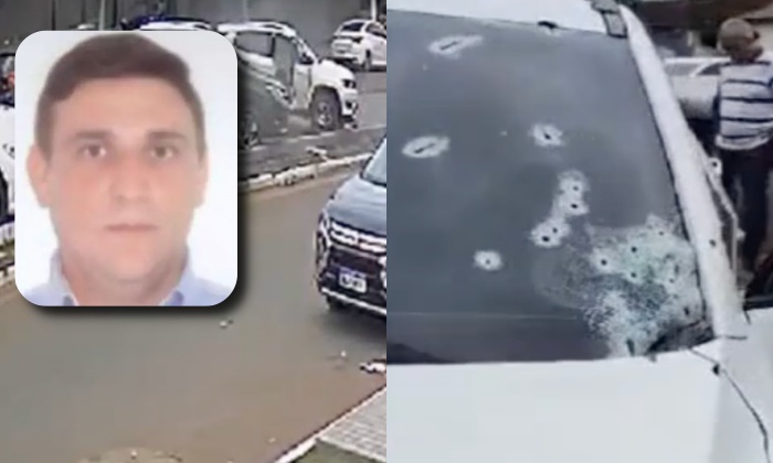 Vídeo mostra momento que filho de juíz é fuzil4do por ocupantes de carro preto; veja