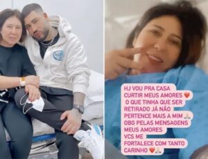 Mãe de Kevinho tem alta após ser internada para remover nódulo na mama