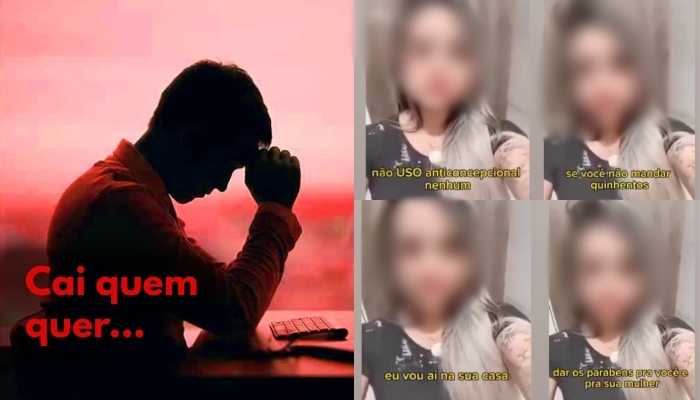 “O golpe tá ai…”: homem casado é iludido por novinha que dizia tomar anticoncepcional; veja vídeo