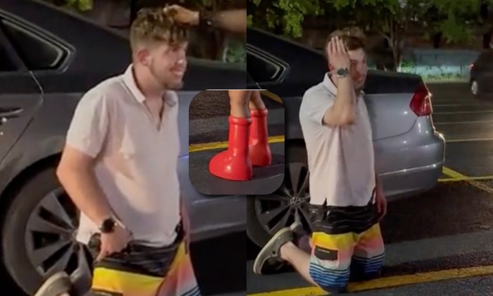 “Agora sim, mexidos!”: homem contrata belas boazudas pra realizar seu sonho mais picante; veja vídeo