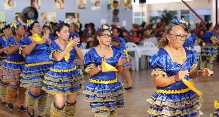 “Vida e Saúde do Idoso Ativo”: Arraial do Governo do Amazonas reúne mais de mil idosos