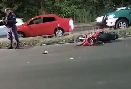 ‘Rolezinho de moto’ acaba em acidente e m0rte no Coroado; veja o vídeo
