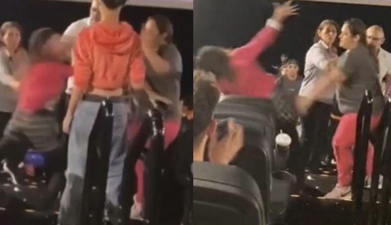 ‘Tamanha cavalon4’: vovó se irrita e mete o tapã0 na cara de mulher afrontosa durante o filme da Barbie; veja