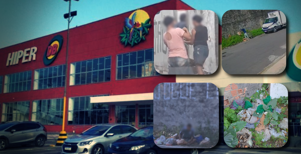 EXCLUSIVO: DB da Max Teixeira distribui alimentos estragados para moradores de rua e transforma matagal em lixão; veja vídeos