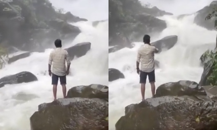 Desesperador: jovem se distrai com linda cachoeira e o pior acontece; veja vídeo