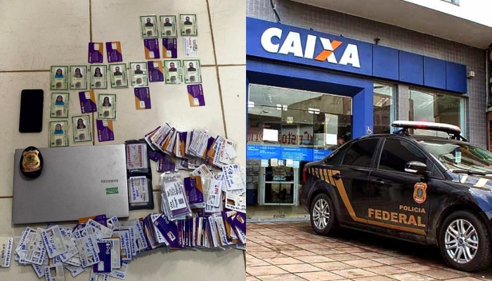 URGENTE:  operação da PF prende servidores da Caixa acusados de fraudar transações de R$ 2,5 milhões