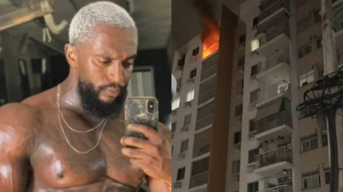 Fisiculturista salva família de incêndio e m0rre ao tentar resgatar cachorro; veja vídeo
