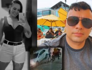 Mulher é espanc4da e m0rta a t1ros por PM após br1ga por ciúmes; veja vídeo