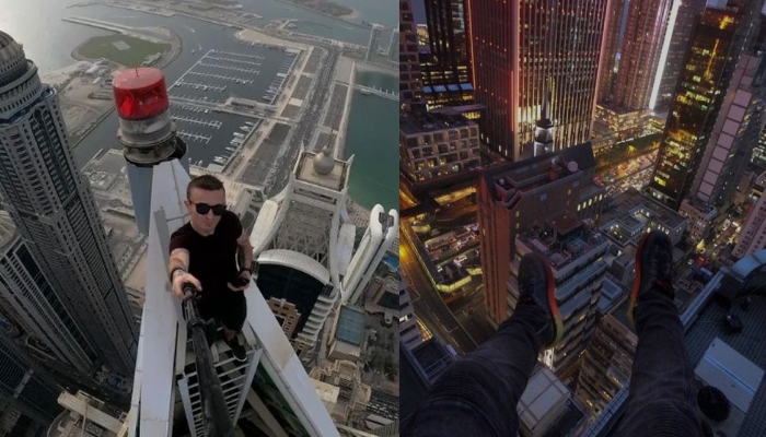 Francês conhecido por escalar prédios, Remi Lucidi morre após cair do 68º andar; veja vídeo