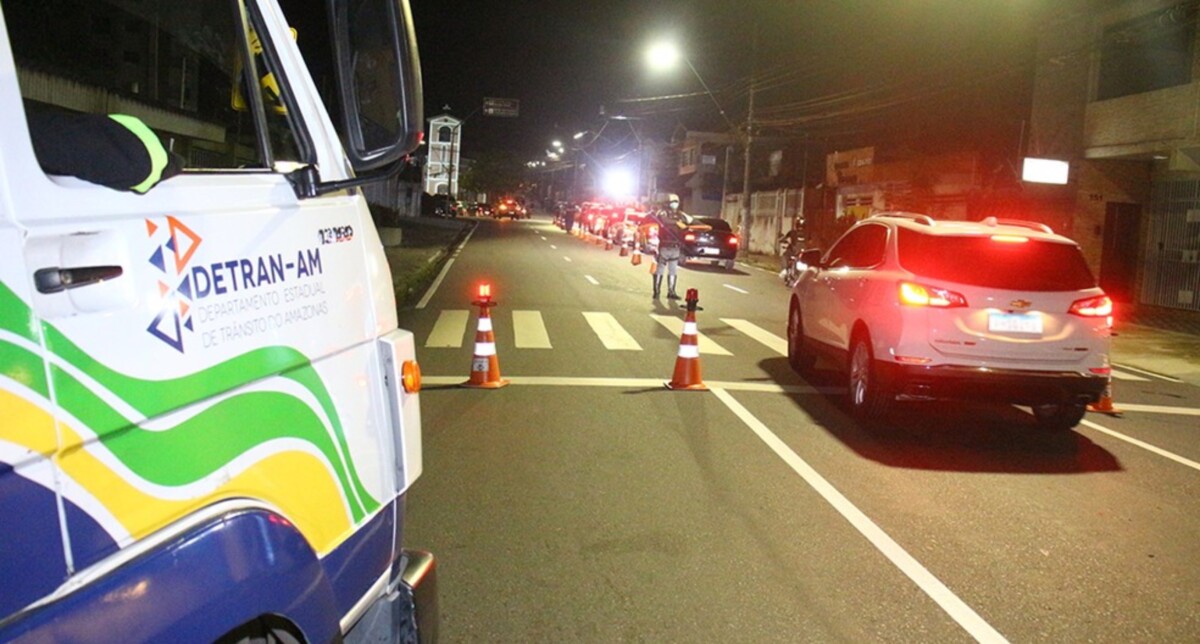Detran Amazonas reforça Operação Lei Seca para garantir segurança no trânsito de Manaus