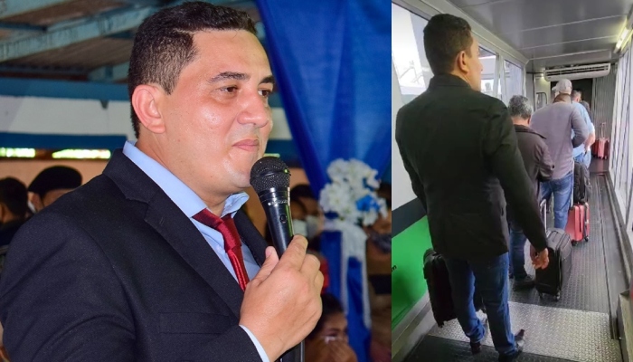 Em liberdade provisória, Simão Peixoto viaja para Brasília e articula nos bastidores retorno para prefeitura de Borba