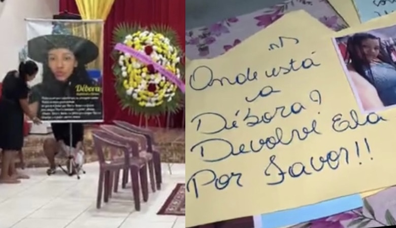 ‘A Justiça de Deus não falha!’: dor e revolta de familiares marcam velório de jovem grávida em Manaus