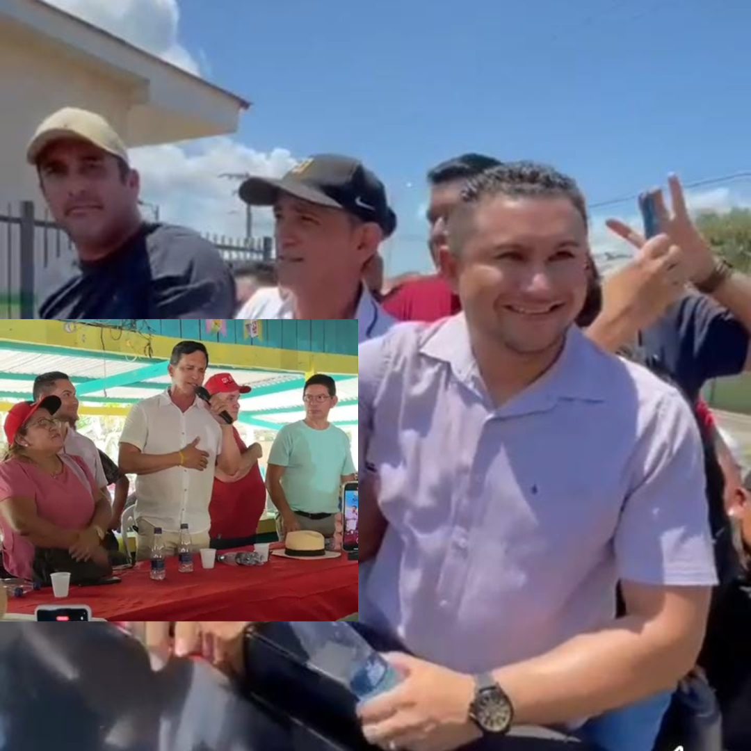 Deputados D’Angelo e Leite ignoram lei e realizam campanha antecipada para suposto envolvido em esquema criminoso no Amazonas