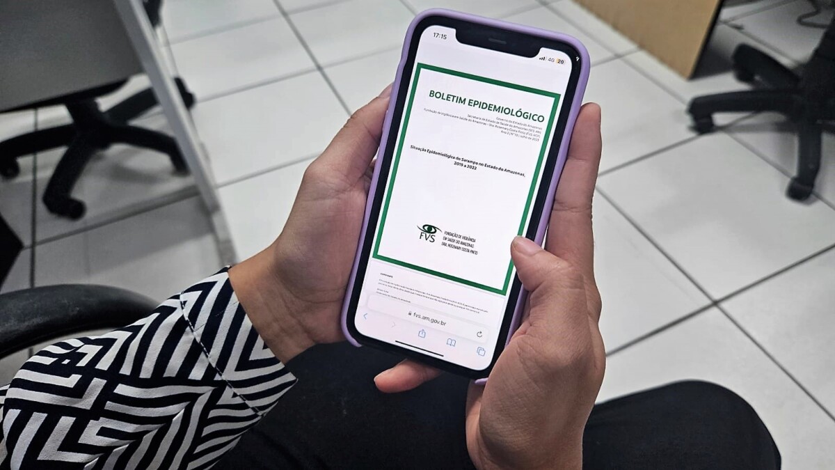 Boletim de sarampo: saúde divulga consolidado de cenário da doença no Amazonas nos últimos quatro anos