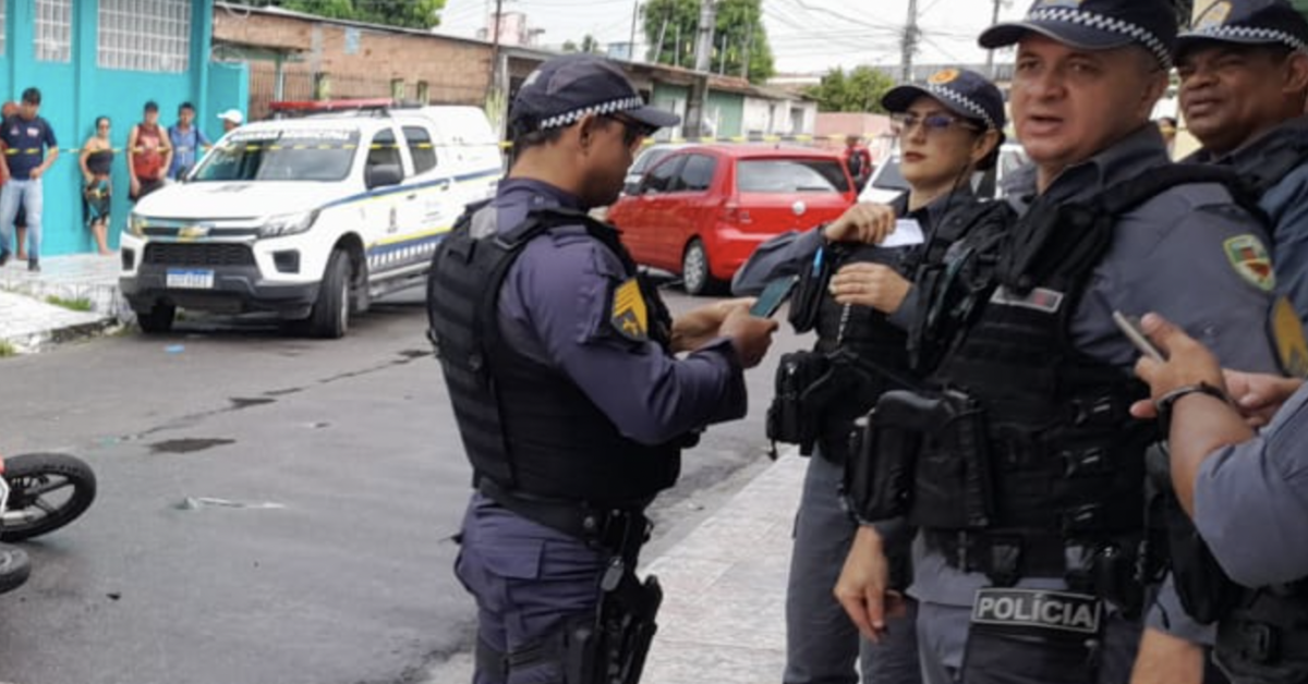 Vulgo ‘Pitbull’ é assassin4d0 enquanto levava enteado de 6 anos para escola, em Manaus; veja vídeo