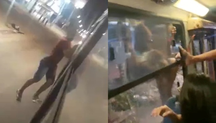 Chifre não é asa: ‘ele estava atrás de sua Mary Jane’, diz passageiro ao tentar dar bicuda em homem traído; veja vídeo