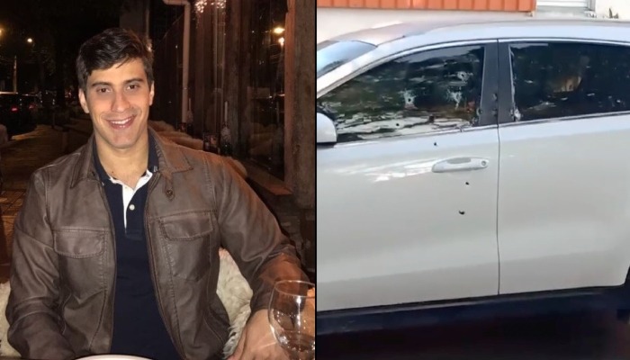 URGENTE: médico tem carro metr4lhado no Vieiralves; veja vídeos