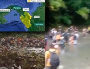 Milhares de Venezuelanos se arriscam na Selva de Darién para entrar nos EUA; veja vídeo