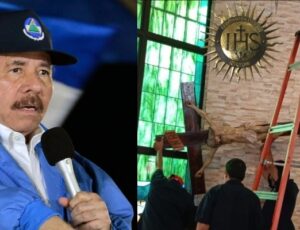 Governo da Nicarágua declara ilegal ordem religiosa dos jesuítas e imagens Cristãs são removidas
