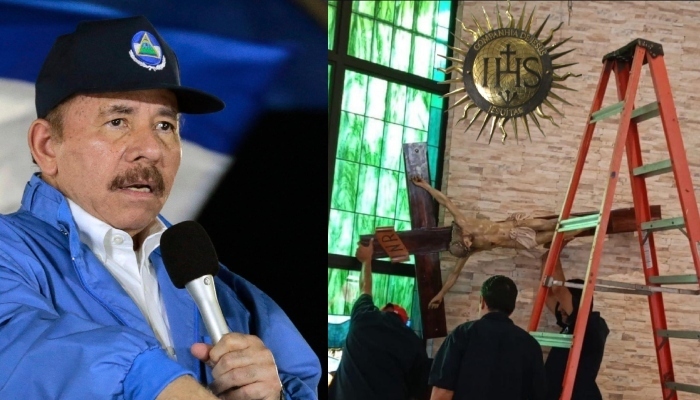 Governo da Nicarágua declara ilegal ordem religiosa dos jesuítas e imagens Cristãs são removidas