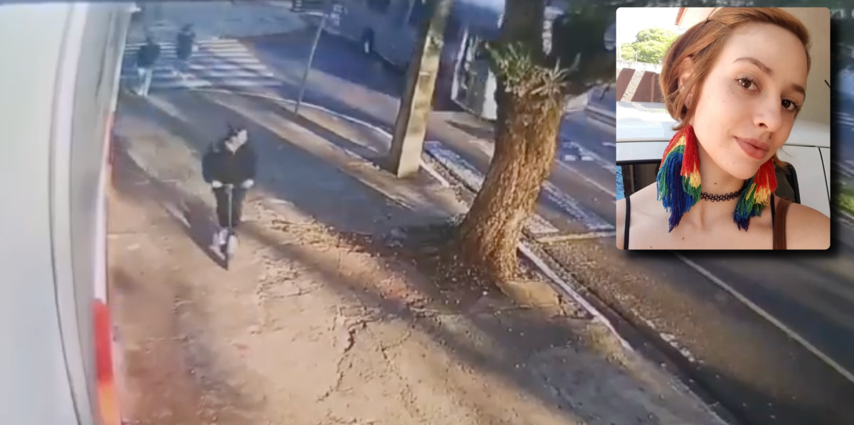 Tudo filmado: linda jovem é brut4lmente atr0pelada por ônibus e não resiste aos ferimentos; veja vídeo