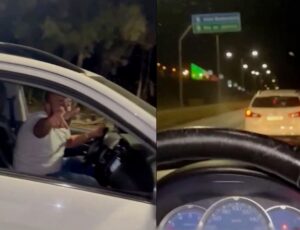 "Eu sou bandido, eu vou te m4tar", diz motorista antes de m0rrer balead0 por instrutor de t1ro; veja vídeo
