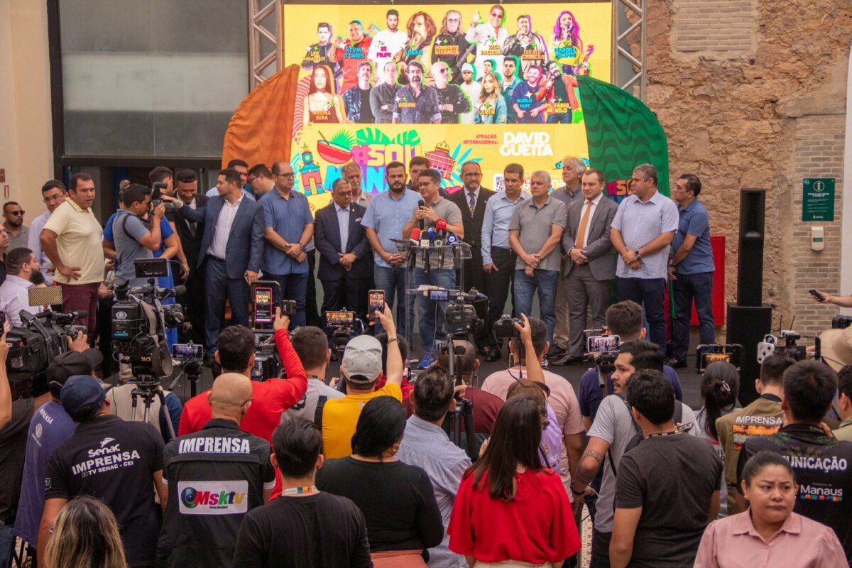 Prefeito anuncia R$ 22 milhões em patrocínios privados e apoios para o ‘#SouManaus 2023’