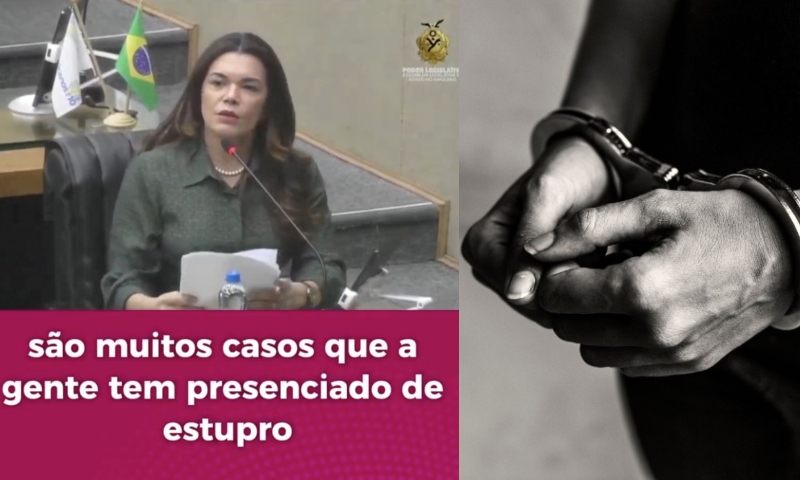 Alessandra Campelo quer mudança no Código Penal para acabar com semiaberto para estupradores; veja vídeo