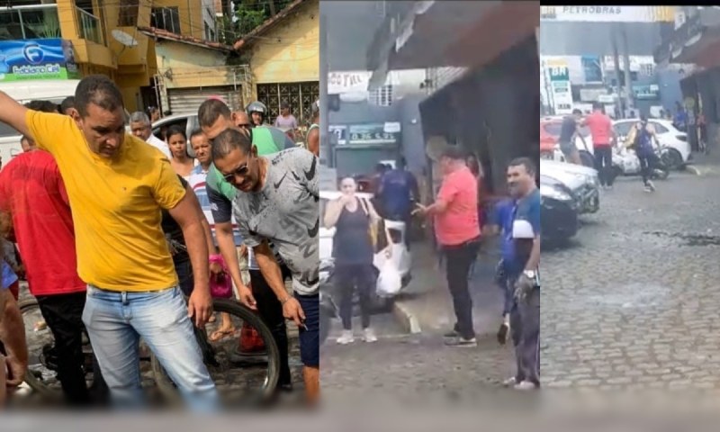 Homem armad0 se vinga de chifre e deixa ‘talarico’ agon1zando no meio da rua; veja vídeo
