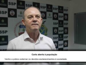 General Mansur publica 'Carta Aberta à População' após ser alvo de operação da PF