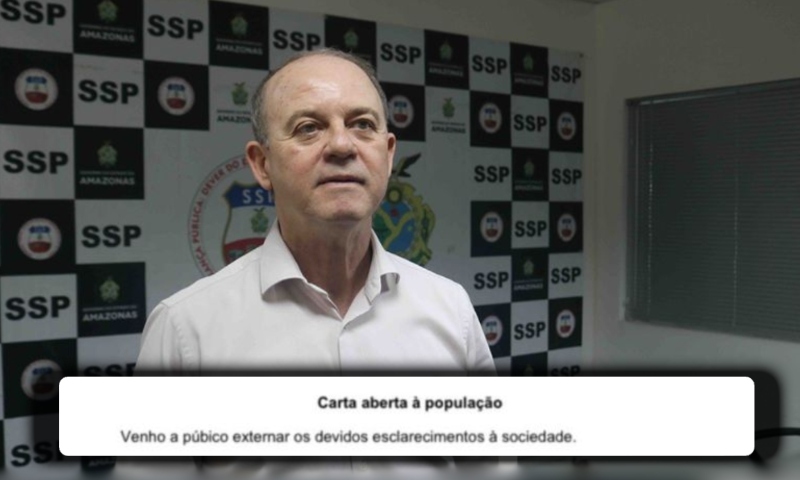 General Mansur publica ‘Carta Aberta à População’ após ser alvo de operação da PF