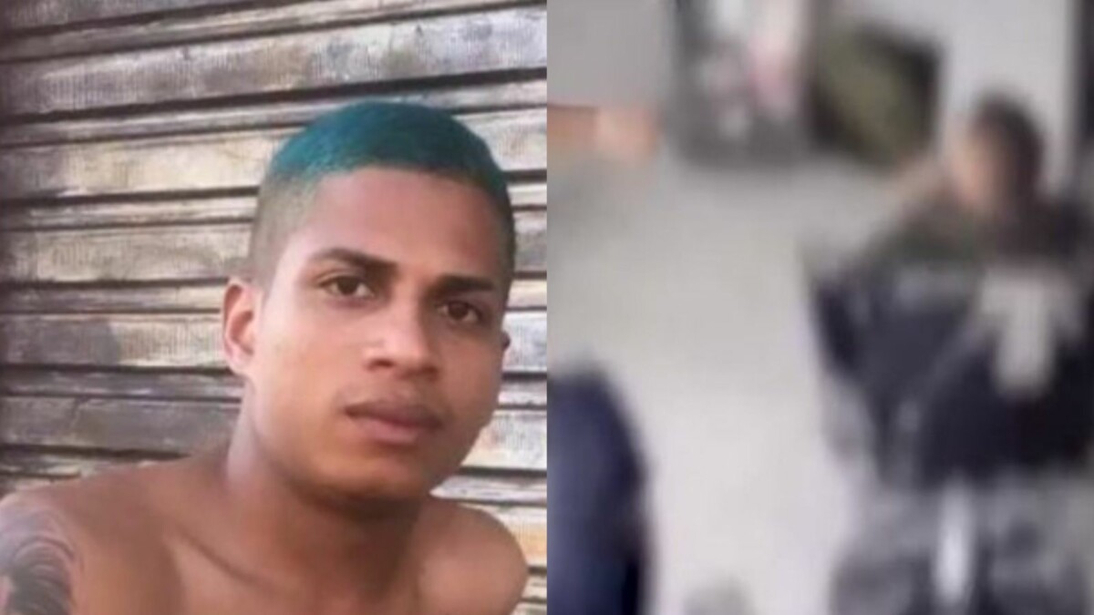 Veja momento em que jovem é ex3cutado enquanto cortava o ‘cabelinho na régua’