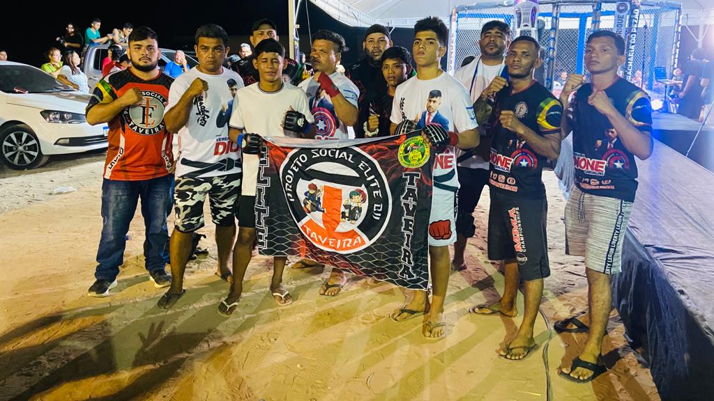 Projeto Elite Taveira brilha em competição de MMA e conquistam o octógono em Presidente Figueiredo
