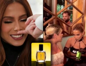 Anitta cria perfume para combater 'cecê no Rabicó' e tenta vender para gringos; veja vídeo