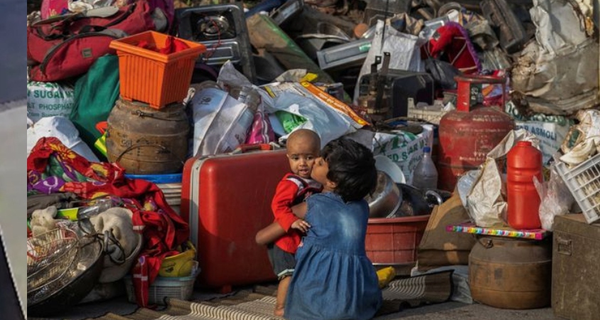 Favelas desaparecem da capital indiana antes da cúpula do G20